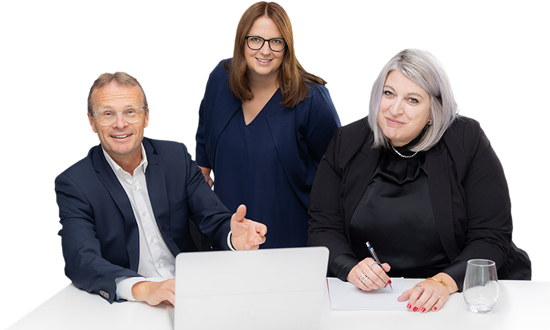 Thomas Wagner, Laura Freund und Catrin Höhmann